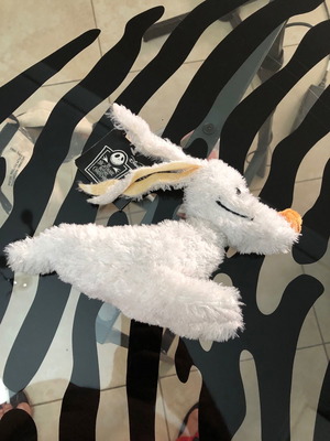 Nightmare Before Christmas Zero λούτρινο παιχνίδι καινούργιο Disney Store exclusive με ταμπελάκι
