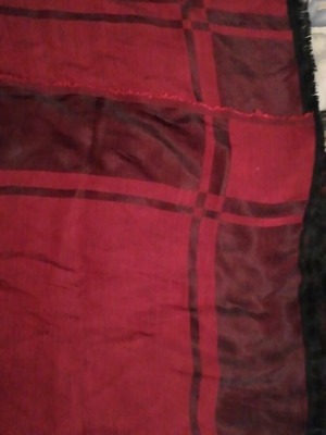 Esarpa scarf like new, red 105x105