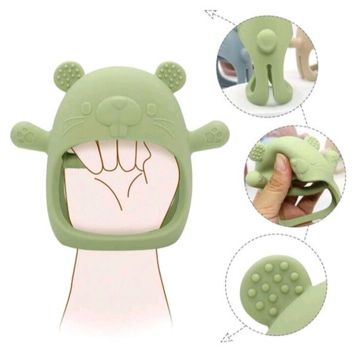 Silicone Teething Hand for Babies new
