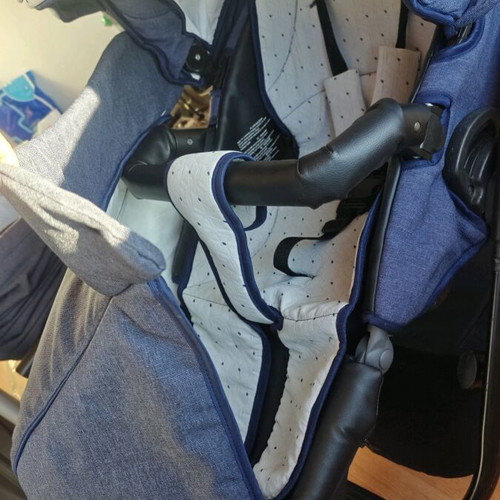 Baby stroller 2 in 1 like new with shock absorbers and bag