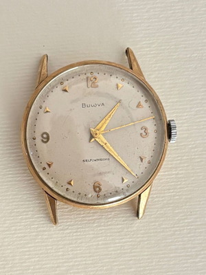 Bulova αυτόματο 17 ρουμπίνια 10 CSC μεταχειρισμένο, χρυσαφί