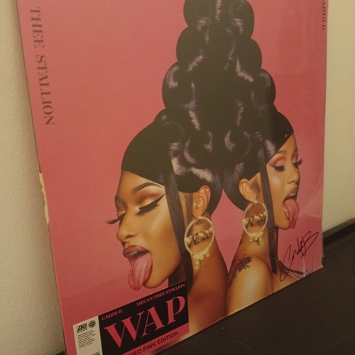 Cardi B Feat. Megan Thee Stallion WAP vinyl 12" limited edition, new