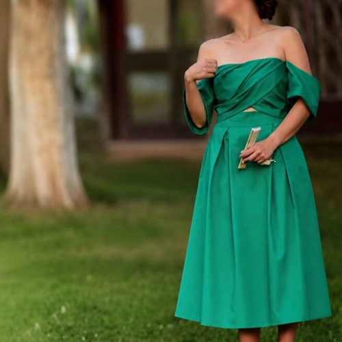 Karavan women's green dress, size S