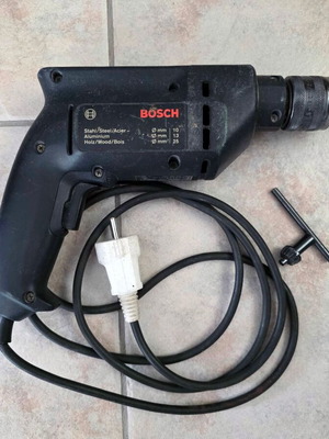 Bosch GBM 10 420W drill used, fully functional