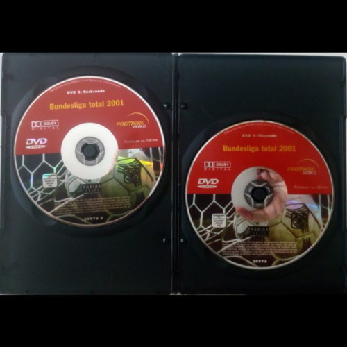 Bundesliga 2000-01 double DVD new with bonus Bundesliga 2006-07 DVD