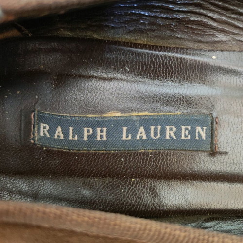 Ralph Lauren ballerinas like new, brown, size 38