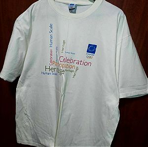 Athens 2004 Olympics XXL Tshirt short sleeve/ Αθηνα 2004 Ολυμπιακοι αγωνες μπλουζα κοντομανικη