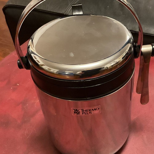 WMF stainless steel ice container with Thermo Plus insulation like new