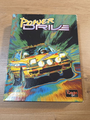 Power Drive Big Box PC game used, racing