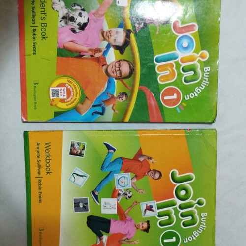 Join In 1 student book and workbook used, English
