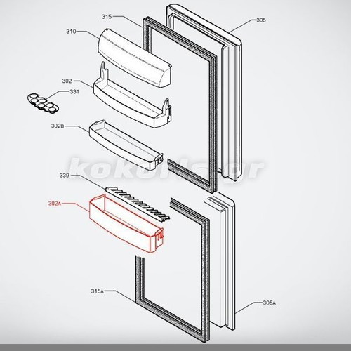 Zanussi ZRB640w refrigerator parts used, 3 glass shelves, 3 bottle holders, 2 fruit trays, freezer drawers