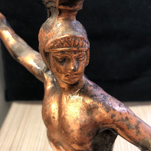 Copper statue of Leonidas from Sparta