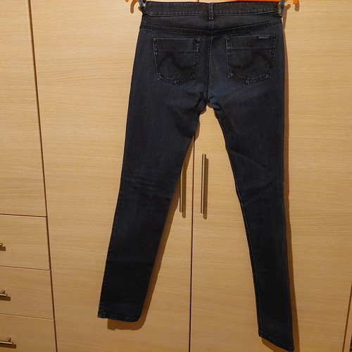 MNG Jeans Bianca Vintage women's pants used, black gray, size 36