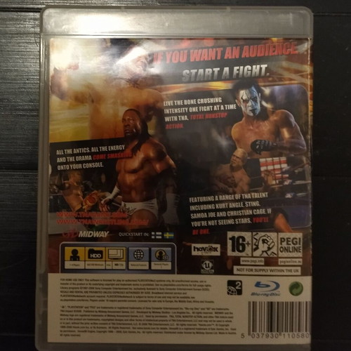 TNA iMPACT! PlayStation 3 used sports game