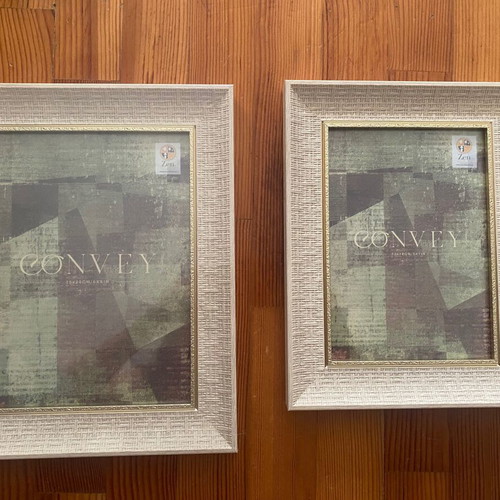 Set of two new photo frames
