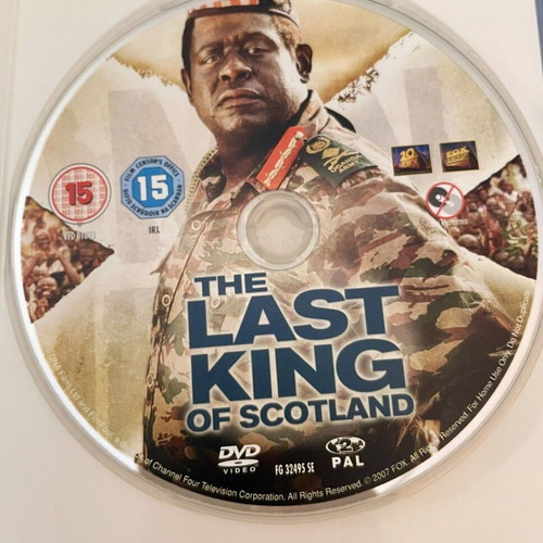 DVD The Last King of Scotland English Edition like new with deleted scenes and documentary