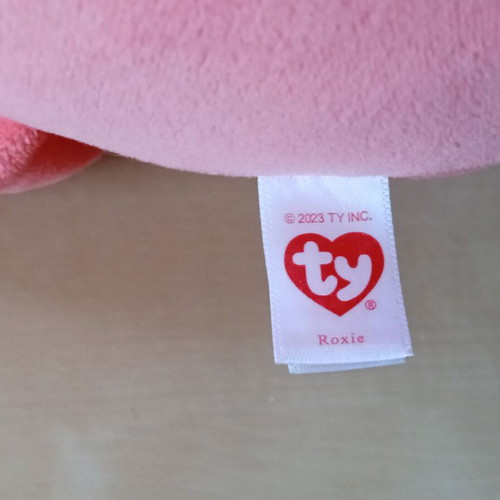 Ty Squishy Beanies лисица Roxie плюшена играчка като нова, 23см