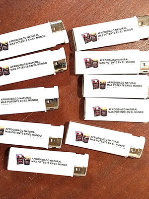 Запалки нови комплект от 50 броя с рекламен надпис