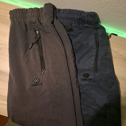 Tommy Life shorts used, grey and blue, size M