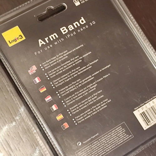 Logic3 Arm Band for iPod Nano 3G sealed, new