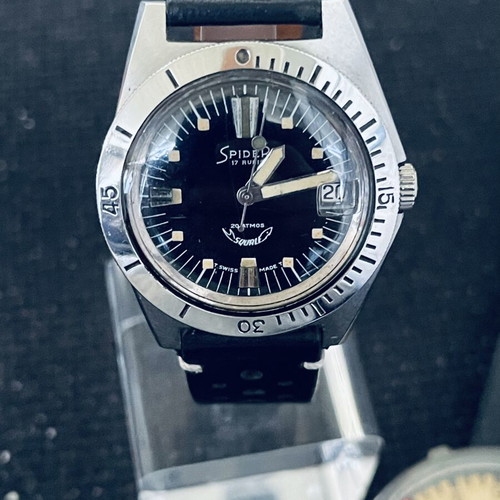 Squale automatic vintage diver watch