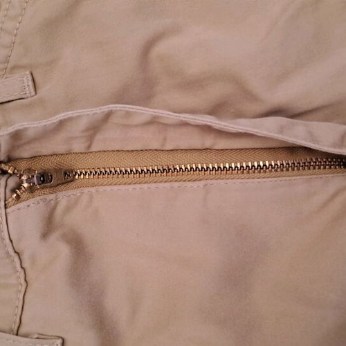 Women's summer pants used, beige, Sarah Lawrence, size M