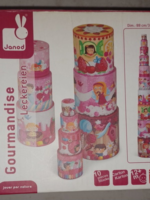 Janod Delicacies Pyramid used toy