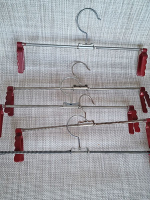 Κρεμάστρα για παντελόνι μεταλλική vintage 5τεμ.