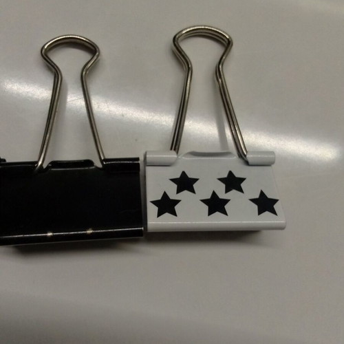 Paper clips new, set of 7 pieces