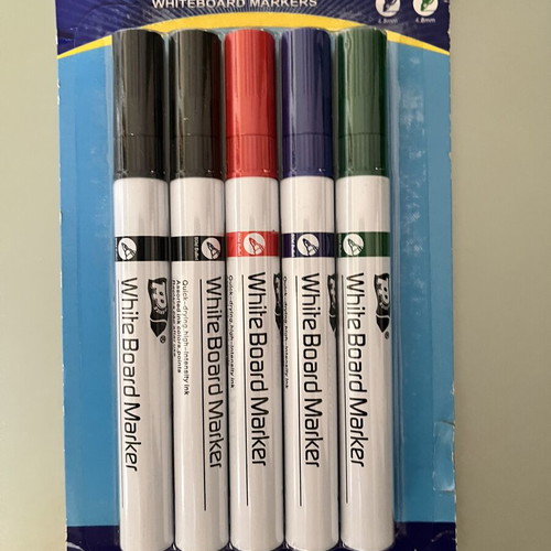 Markers new, assorted colors in packaging
