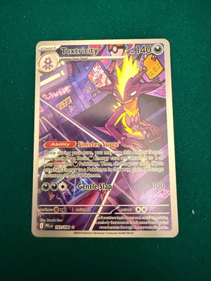 Pokemon Toxtricity 103/094 like new, Phantasmal flames