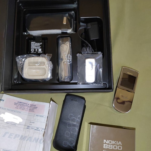 Nokia 8800 Sirocco Edition collector's phone, mint condition