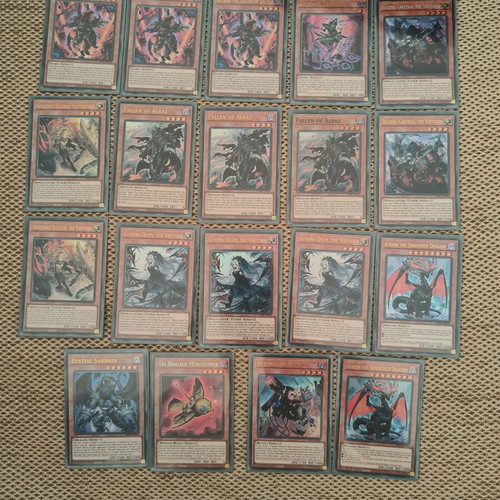 Despia Deck Competitive with 31 Support Cards and Sleeves like new