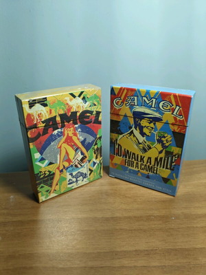 Camel комплект винтидж рекламни карти за игра употребявани