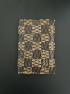 Louis Vuitton Porte-Cartes Simple like new, brown and black