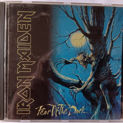 Iron Maiden Fear of the Dark CD used, 1992 metal album