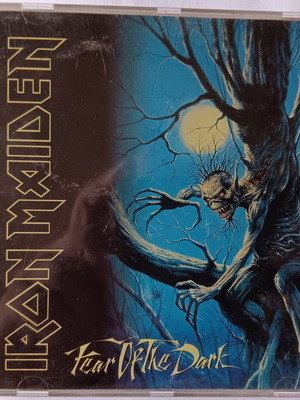Iron Maiden Fear of the Dark CD used, 1992 metal album