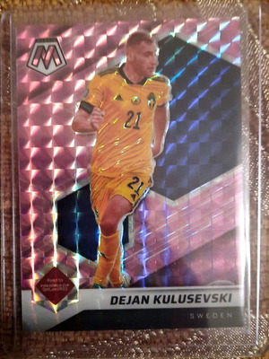 Panini Mosaic FIFA Road to World Cup 2021-22 Card Dejan Kulusevski Like New