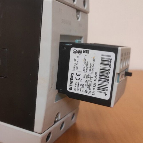 Siemens Power Relay 45kW 3RT1046-1AP00 with Contact 3RH1921-1LA20 new
