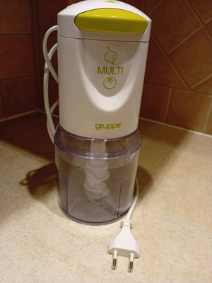 Multi Gruppe multifunctional appliance like new, sharp blades 300-400W