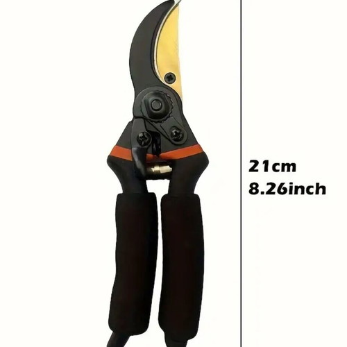 Pruning shears new high carbon steel with ergonomic handle