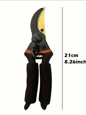 Pruning shears new high carbon steel with ergonomic handle