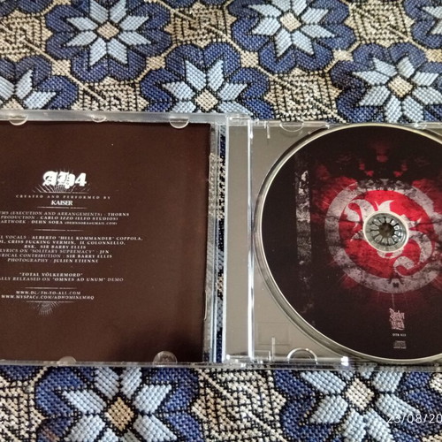 Ad Hominem Splicase CD, Darker Than Black Records, metal