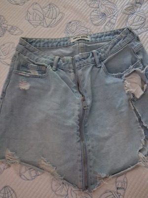 Tally Weijl denim skirt like new, blue, size M
