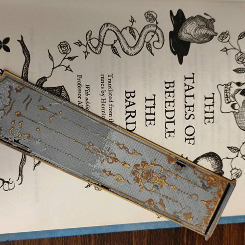 Fantasy Castle bookmark set new, 3D printed