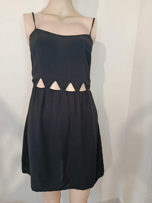 H&M Divided Μαύρο Cami Φόρεμα σαν καινούργιο, μέγεθος S