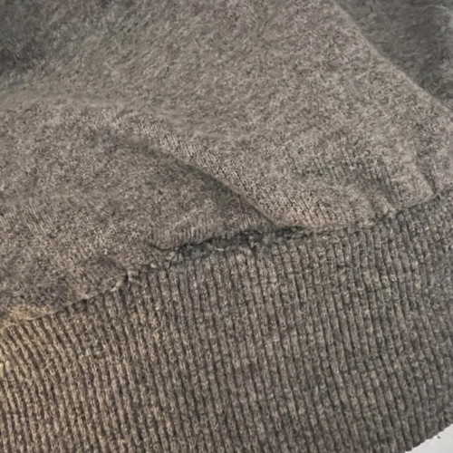 Takeshy Kurosawa men's sweatshirt Medium gray with gold and black detail like new