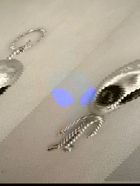 Vintage Blue Eyed Alien μπρελόκ αναπτήρας