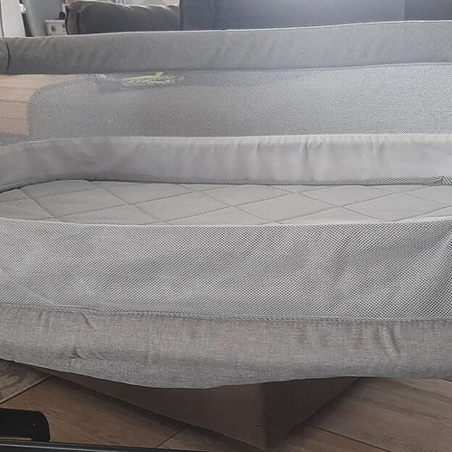 Kinderkraft Baby Cot like new with side opening and extra Motherbaby mattress