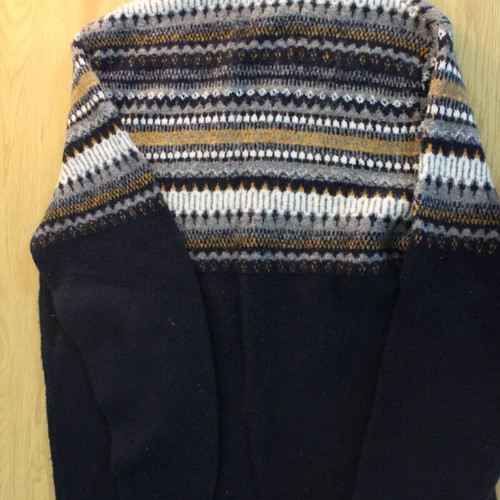 Mango men's turtleneck blue size Large like new